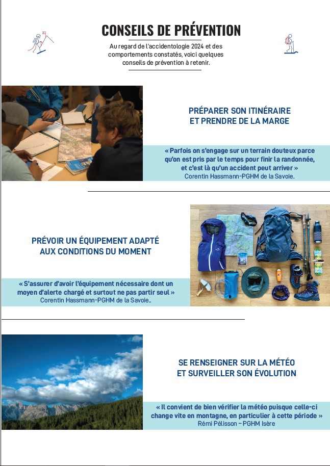Conseils de prévention